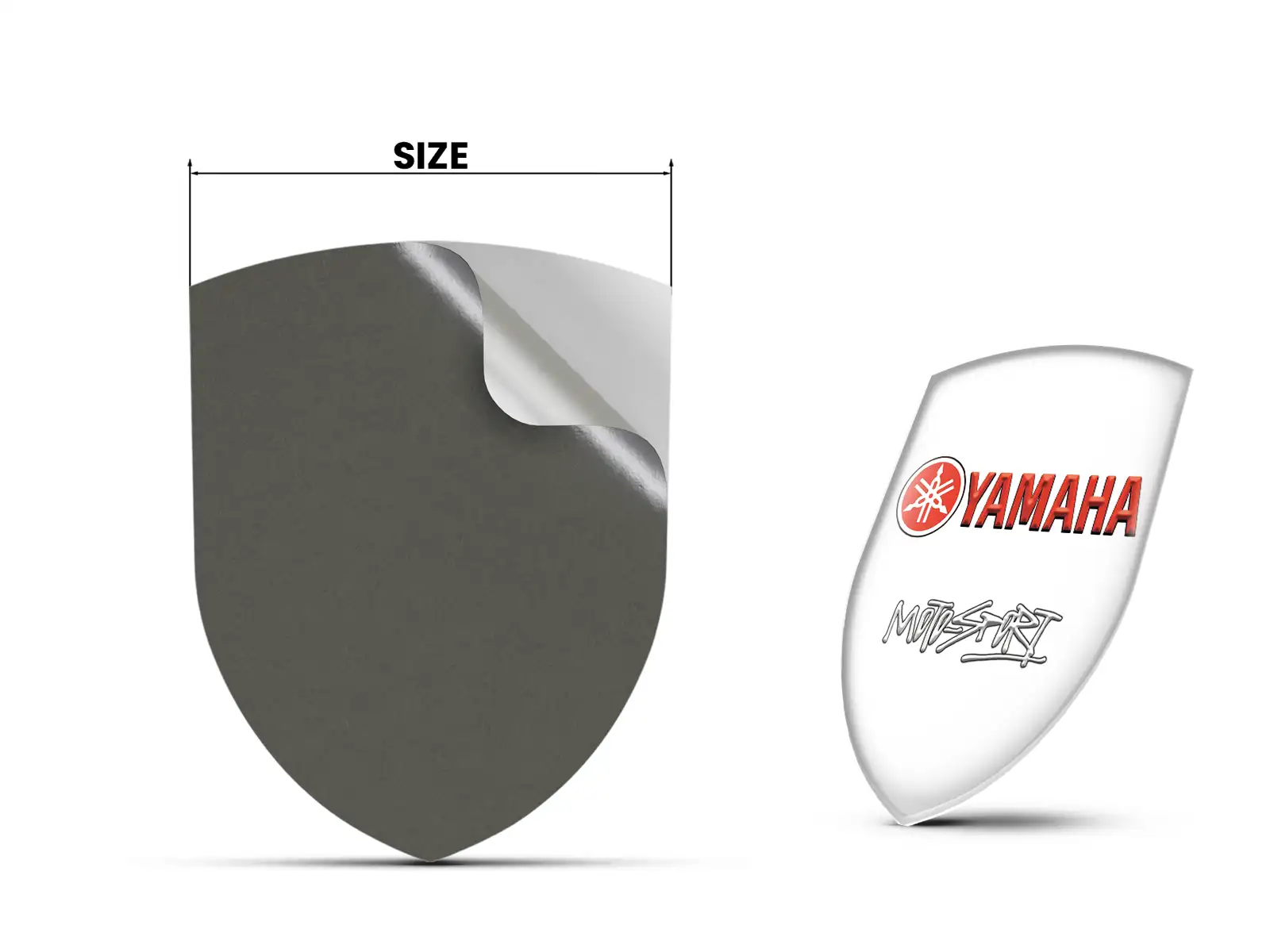 Yamaha Heckscheibensticker Pro Max Stilvoll Robust